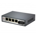 10 / 100Mbps Ethernet 4 Port Poe Switch prend en charge Poe Power Maximum 25,5 Watts